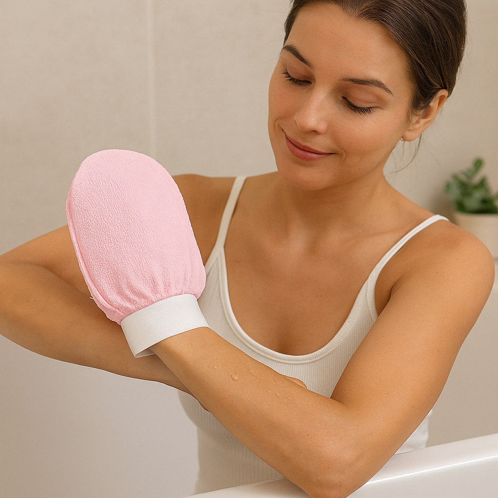 '-Skin Exfoliating Gloves