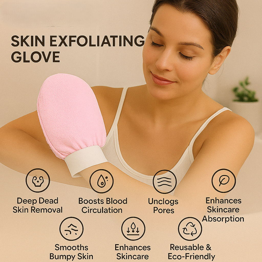'-Skin Exfoliating Gloves